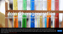 Desktop Screenshot of chemgeneration.com
